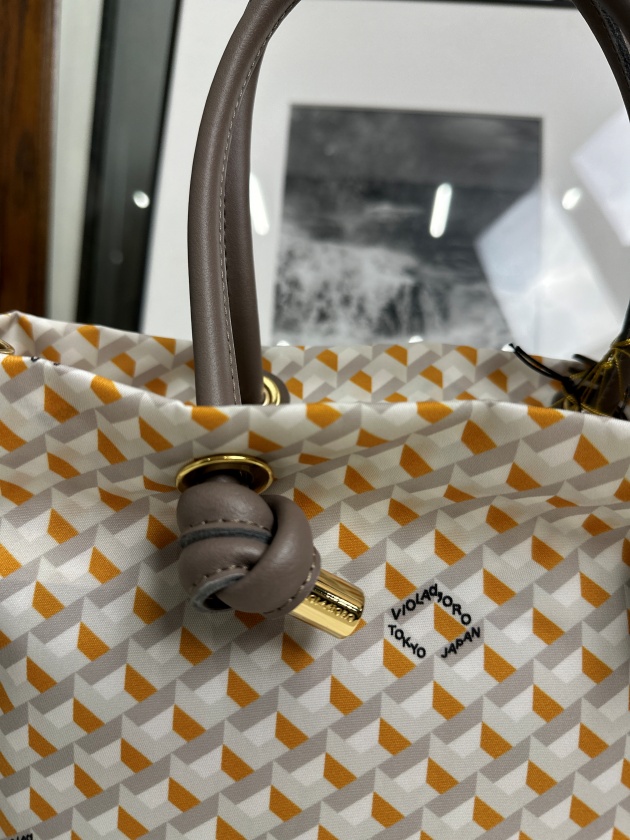 VIOLAd'ORO】WEB限定・モノグラムナイロントートBag（Sサイズ