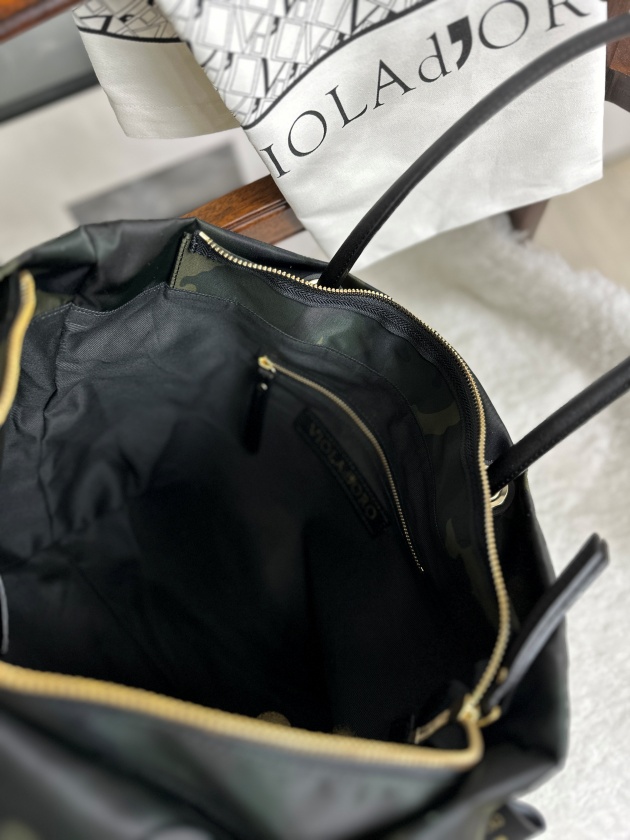 VIOLAd'ORO】カモフラージュ柄ナイロントートBag（Sサイズ
