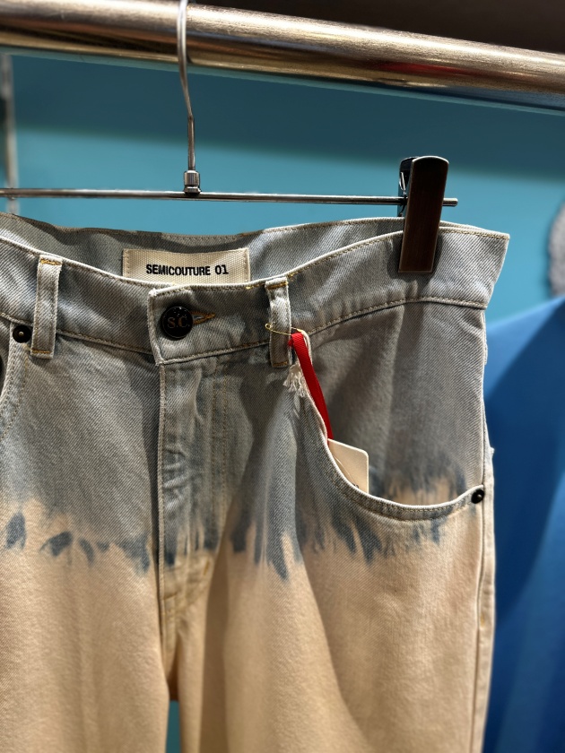 SEMICOUTURE】セミクチュール ブリーチデニム | MANO(マーノ SEMICOUTURE】セミクチュール ブリーチデニム | MANO(マーノ