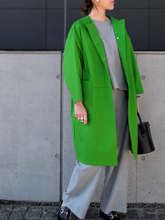 passione】パシオーネ ノーカラーコート | MANO（マーノ）｜公式