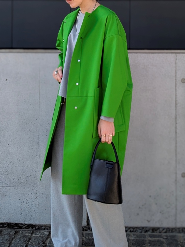 passione】パシオーネ ノーカラーコート | MANO（マーノ）｜公式