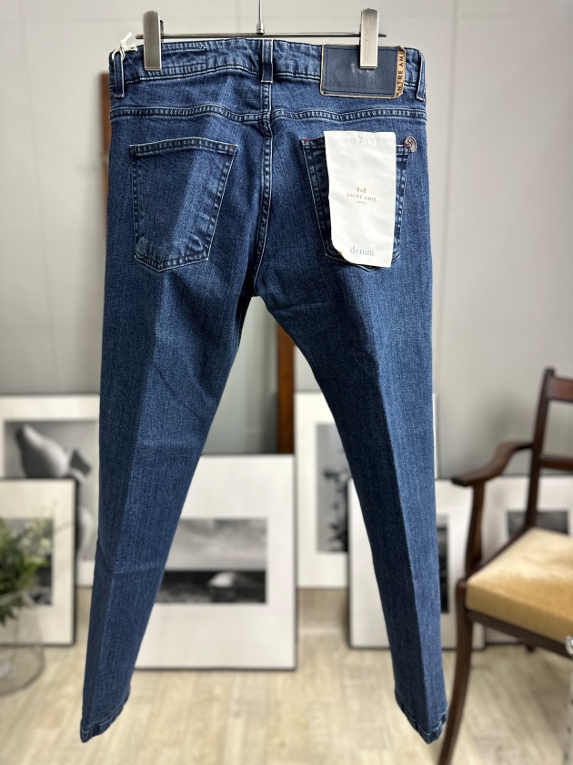 entre amis】 アントレアミ 5PK Slim Trousers スリムクロップド
