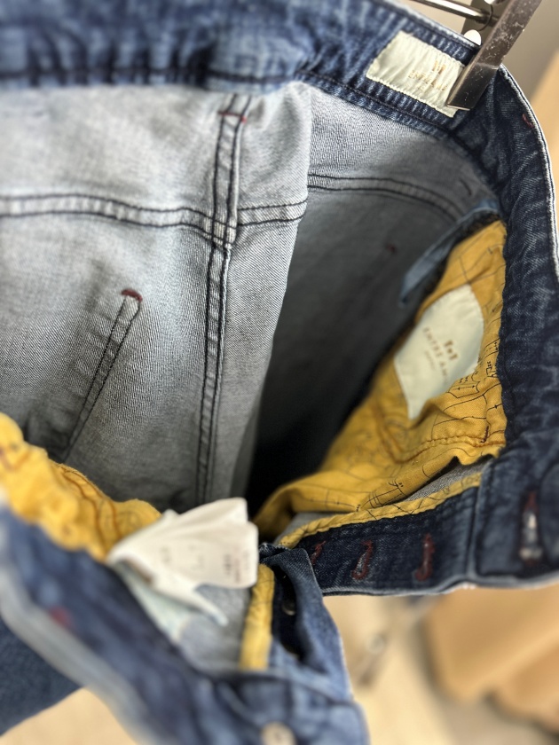 entre amis】 アントレアミ 5PK Slim Trousers スリムクロップド