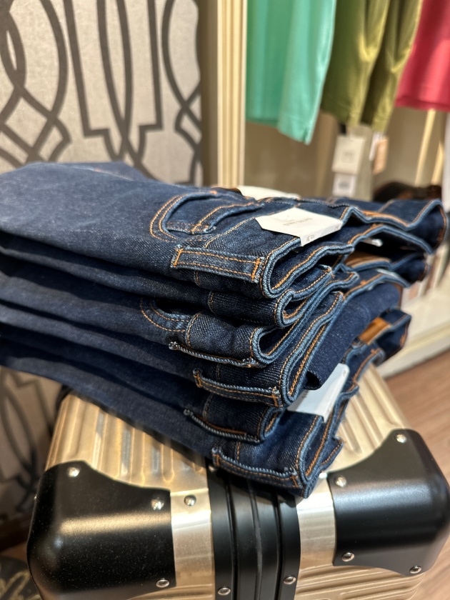 entre amis】 アントレアミ スリムフィットストレッチデニム A238177