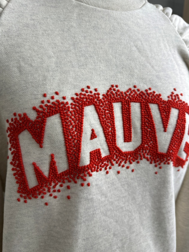 公式サイト - ハイブランドの新作が続々登場 Teranishi】MAUVE Masaco SWEAT MANO | スウェット マロウ トップス