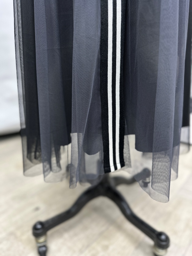 MONILE】モニーレ チュールサイドラインスカート | MANO（マーノ