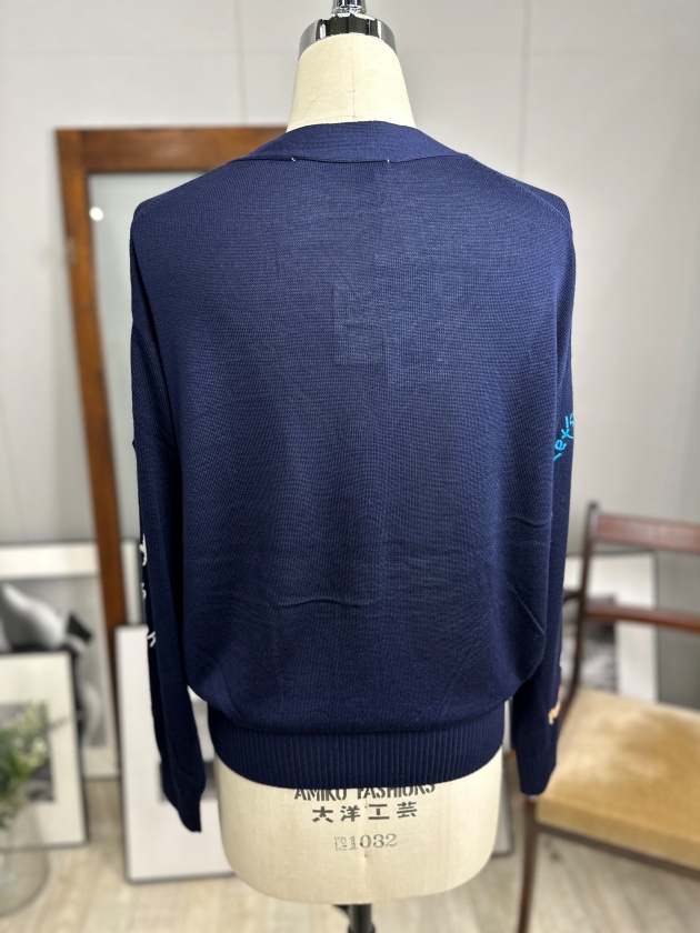 DAMA collection シルク100% エンブロイダリー刺繍カーディガン DAMA collection シルク100% エンブロイダリー刺繍カーディガン