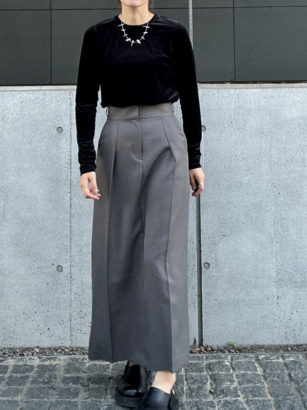 Marco&Louise】スラックス風ロングタイトスカート | MANO（マーノ