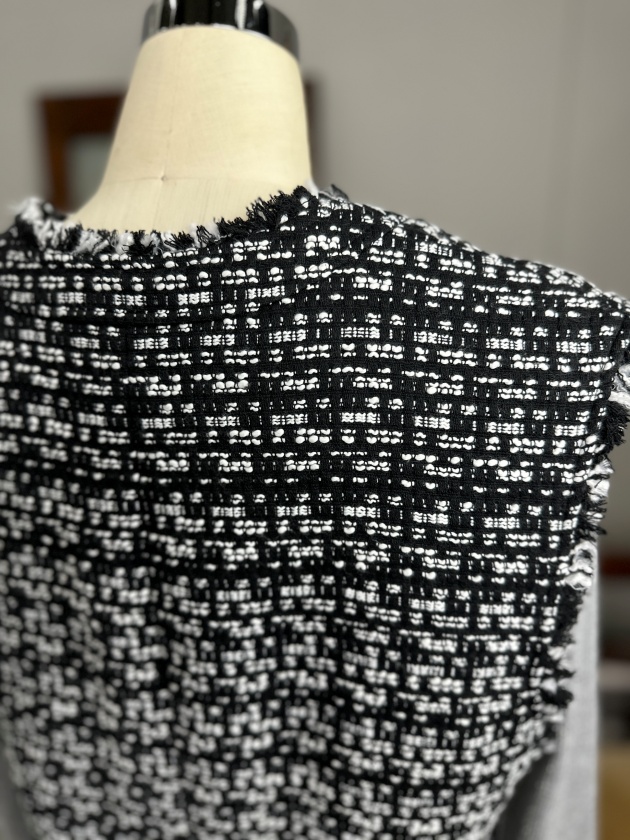 新品♡MaCO♡CHOKKI♡ベスト♡ツイード 新品♡MaCO♡CHOKKI♡ベスト♡ツイードの通販 by りかちゃん's shop