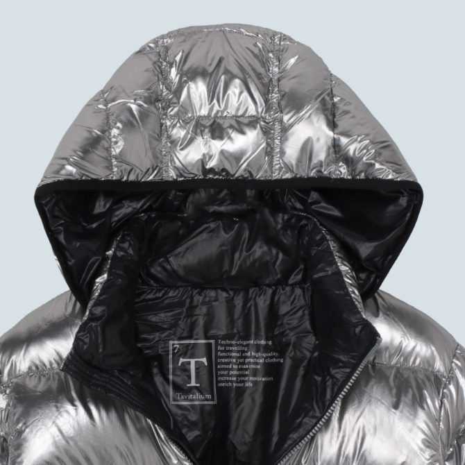 TAVITALIUM】Recycle Nylon Down JKT リサイクルナイロンダウン