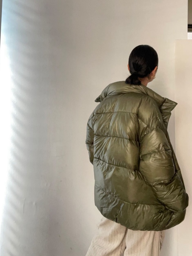 TAVITALIUM】Recycle Nylon Down Jacket リサイクルナイロン ダウン
