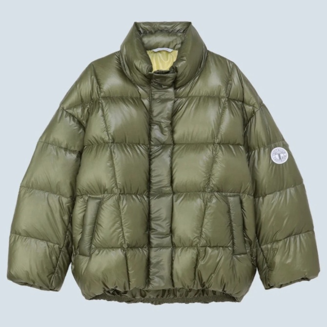 TAVITALIUM】Recycle Nylon Down Jacket リサイクルナイロン ダウン