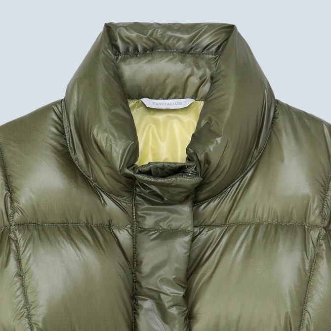 TAVITALIUM】Recycle Nylon Down Jacket リサイクルナイロン ダウン