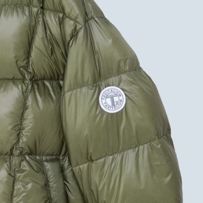 TAVITALIUM】Recycle Nylon Down Jacket リサイクルナイロン ダウン
