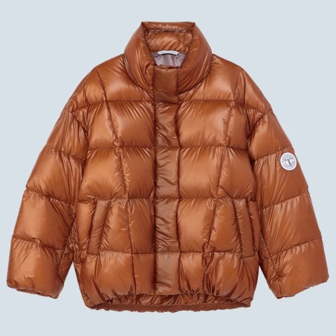 TAVITALIUM】Recycle Nylon Down Jacket リサイクルナイロン ダウン