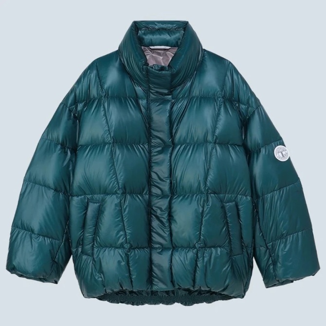 TAVITALIUM】Recycle Nylon Down Jacket リサイクルナイロン ダウン