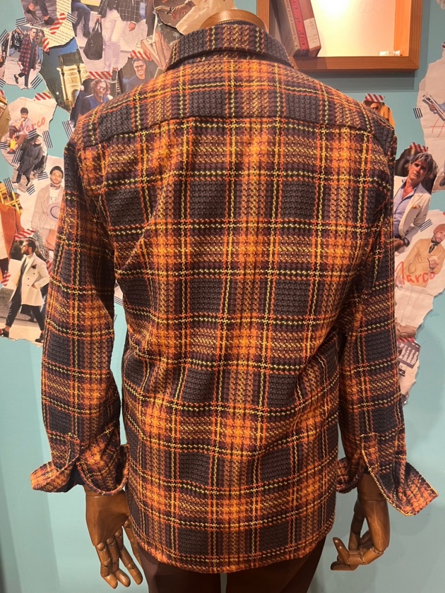 GUY ROVER】ギ・ローバー バスケットチェックシャツブルゾン | MANO