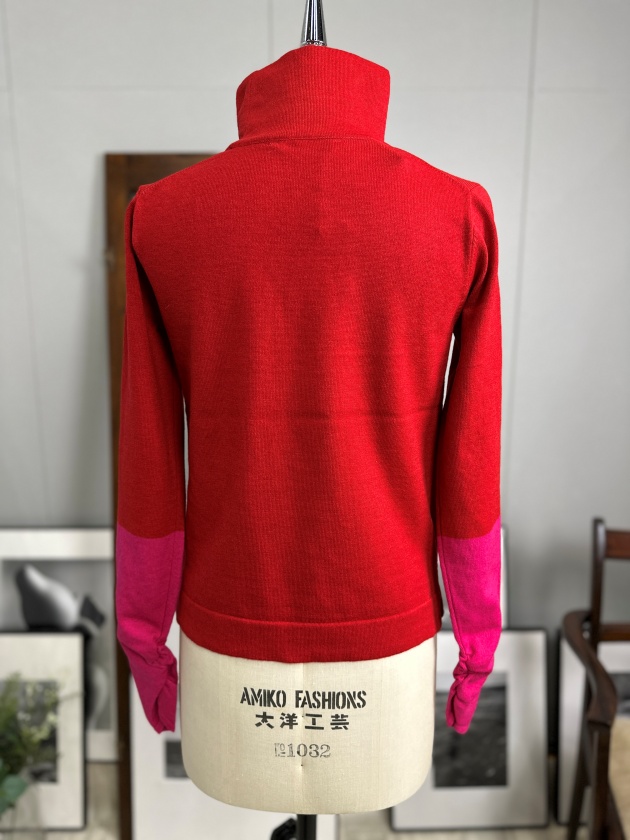TORRAZZO DONNA カラーニットトップス Torrazzo donna】バイカラー袖ニットトップス | MANO（マーノ