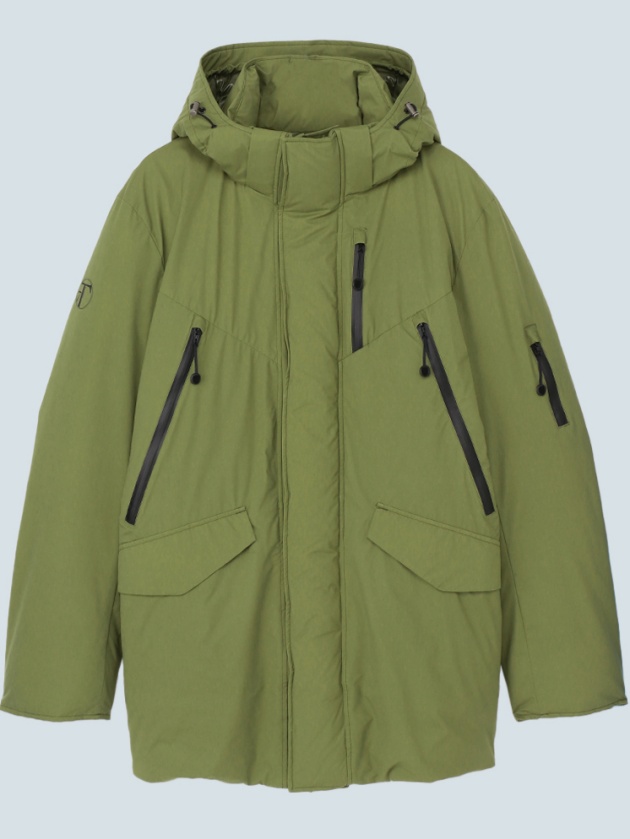 TAVITALIUM】Recycle Nylon Down Coat リサイクルナイロンダウンコート