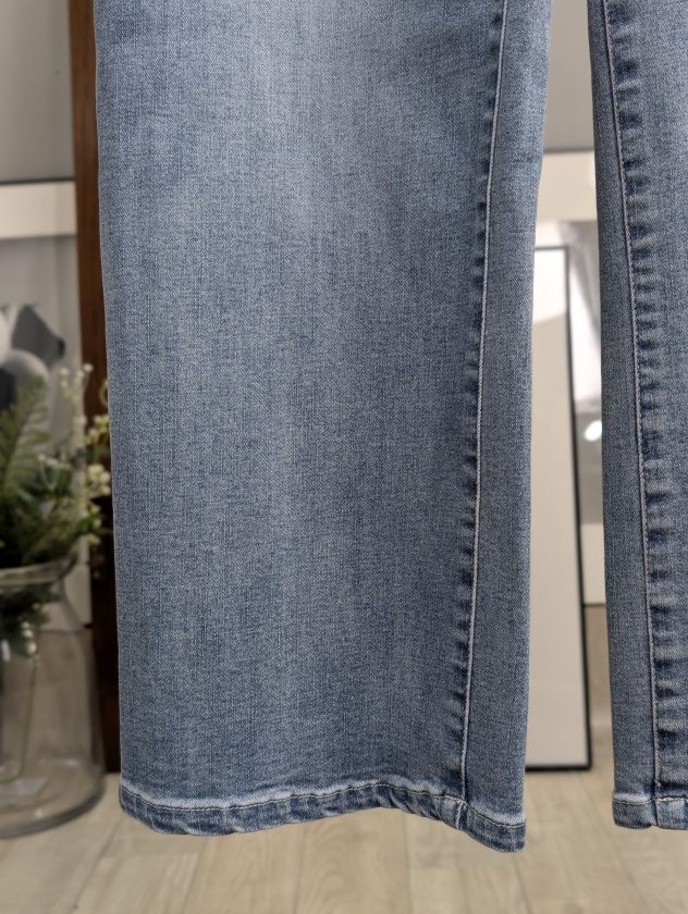 PASSIONE パシオーネ Liren 別注 ルーズデニムパンツ ブルー 36