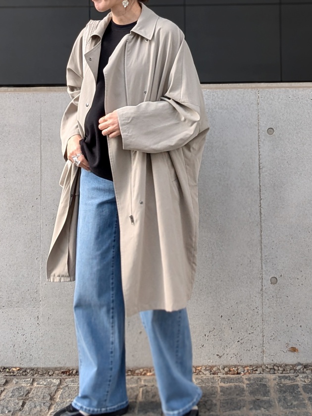 再入荷【passione】パシオーネ ドロストワイドデニムパンツ | MANO