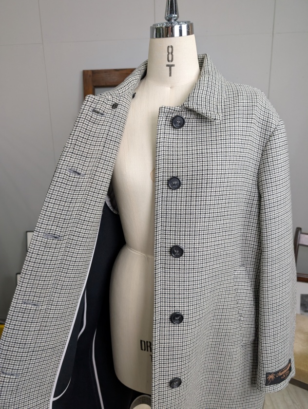 N°21 Numero ventuno】ヌメロヴェントゥーノ レオパード衿付きチェック