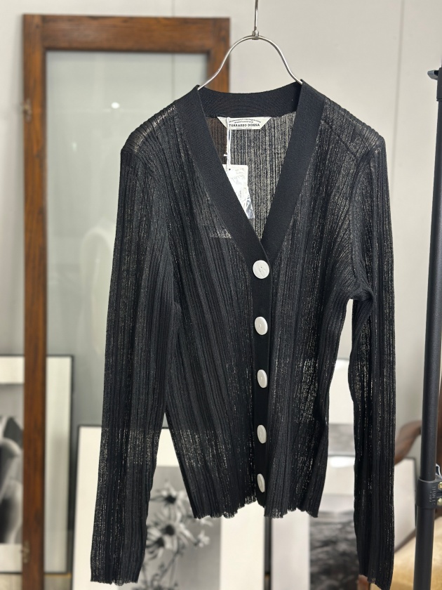 Torrazo Donna リブニット TORRAZZO DONNA]衿付きニットトップス | KOBUNSHA SELECT SHOP