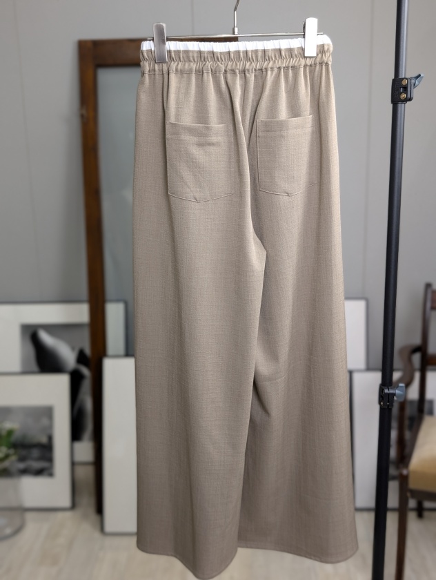 MONILE】モニーレ ダブルウエストワイドパンツ | MANO（マーノ）｜公式