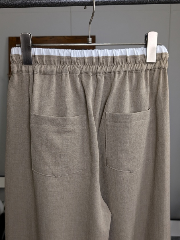 MONILE】モニーレ ダブルウエストワイドパンツ | MANO（マーノ）｜公式