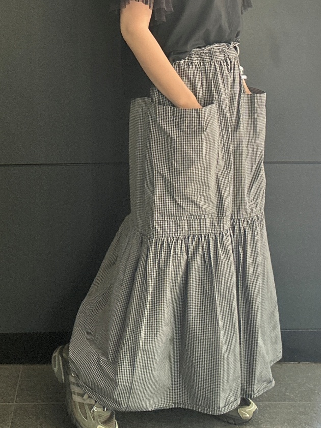 SOFIE D'HOORE】ソフィードール ギンガムチェックスカート | MANO