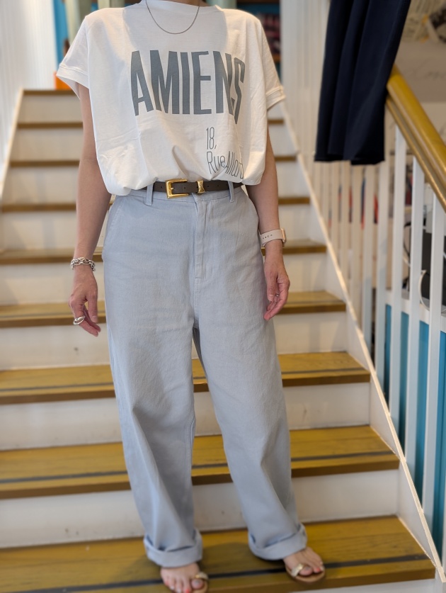 La Hutte×MICA&DEAL(ラ ユット×マイカ＆ディール)　ルーミーレタードTee =AMIENS= MICA&DEAL La Hutte×MICA&DEAL(ラ ユット×マイカ＆ディール