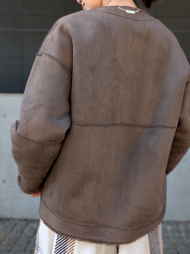 MICA&DEAL】マイカ＆ディール reversible nocollarcoat リバーシブル