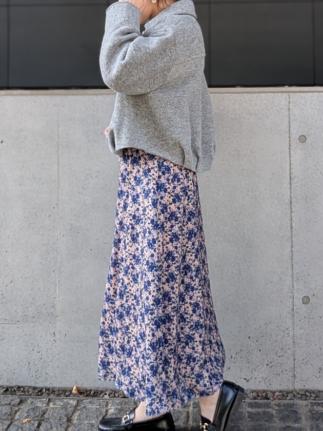 troisiemechaco】トロワズィエムチャコ カットジャガードプリント