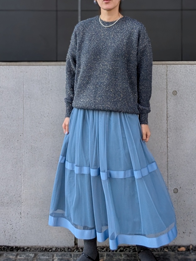 Torrazzo donna】トラッゾドンナ グリッターニットトップス | MANO