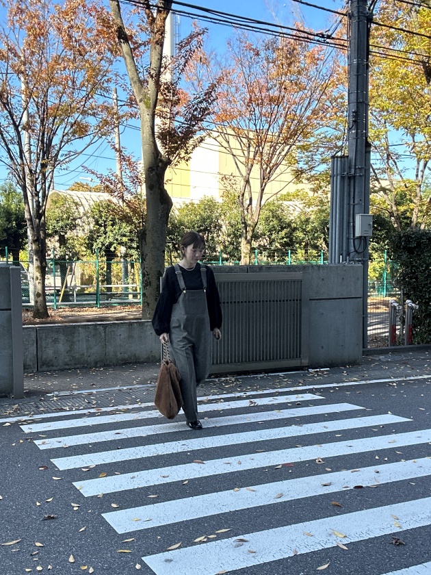 ＆Dear】WEB限定・アンドディアー ダブルクロスサロペット | MANO