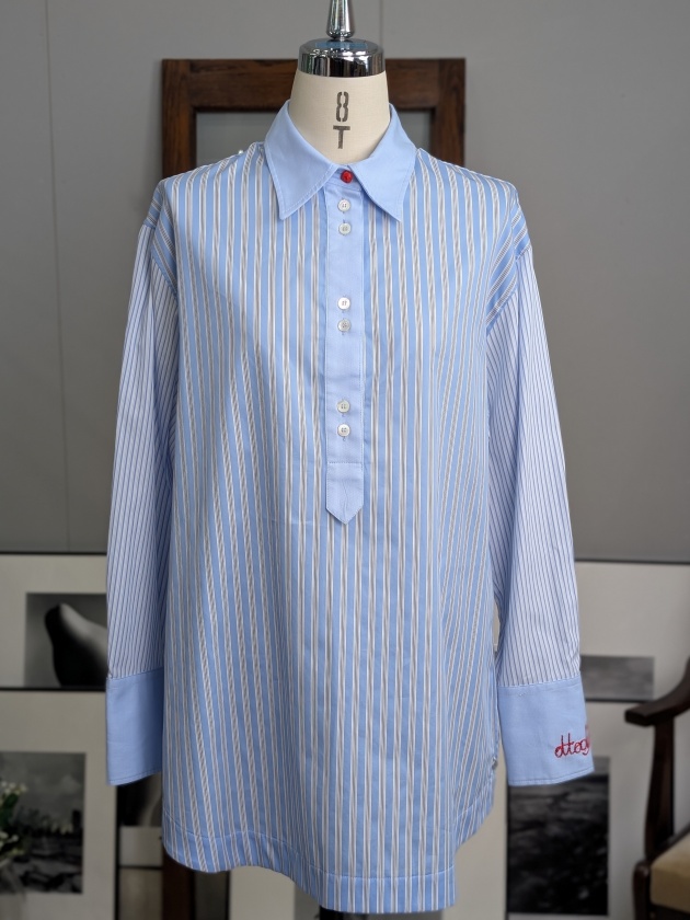 Ottod'Ame】オットダム ストライプスキッパーシャツ | MANO（マーノ