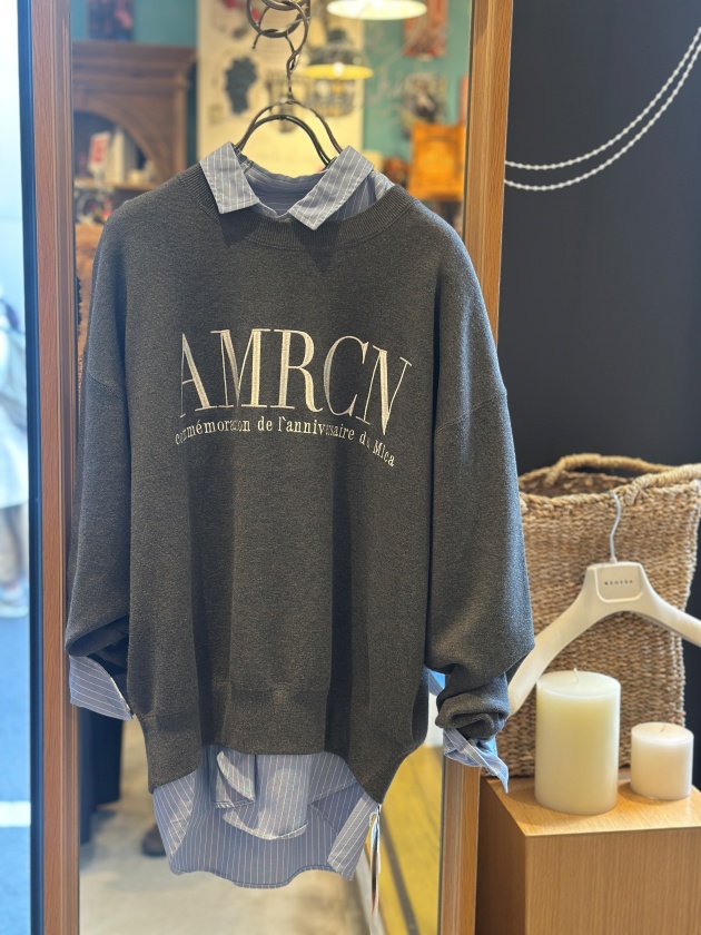 MICA&DEAL】MICA&DEAL × MARICANA ロゴニットプルオーバー | MANO