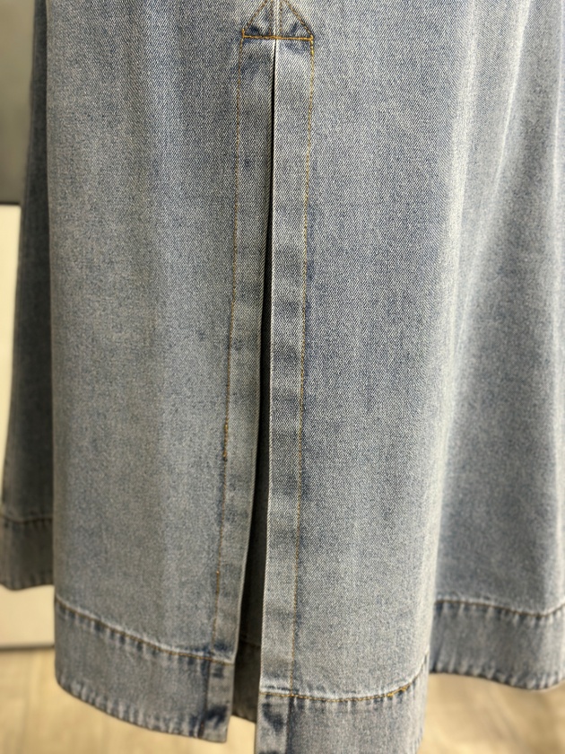 passione】パシオーネ ラップデニムスカート wrap denim skirt | MANO