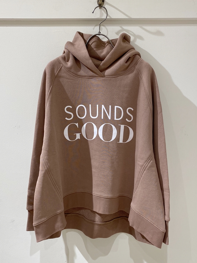 M&L】WEB限定・ラグランフードパーカー SOUNDS GOOD | MANO