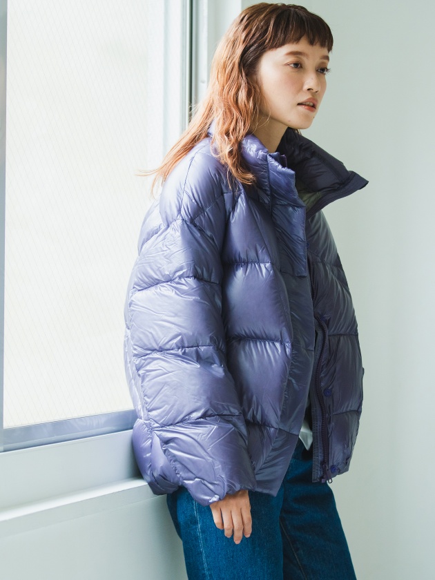 TAVITALIUM】Recycle Nylon Volume Down JKT TVDL21F-002 | MANO